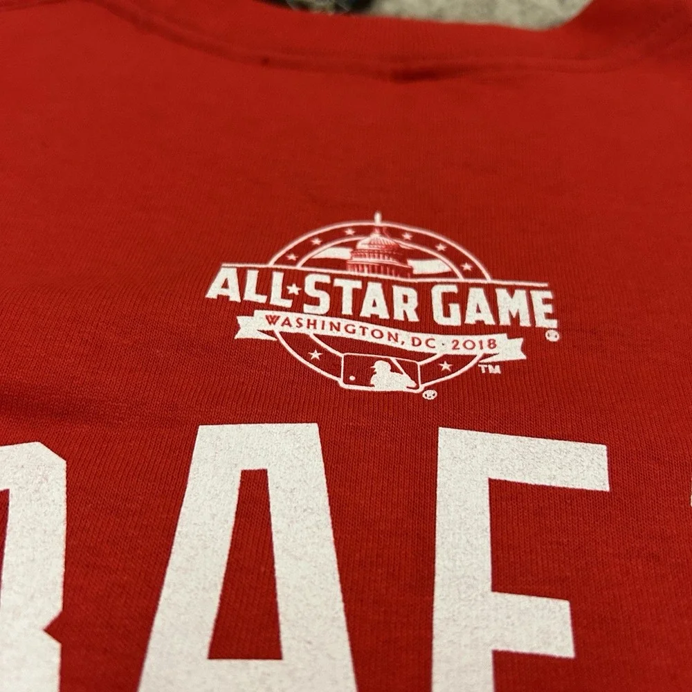 Majestic Javier Baez MLB All Star Game 2018 T-Shirt Mens XL Washington Cubs New
